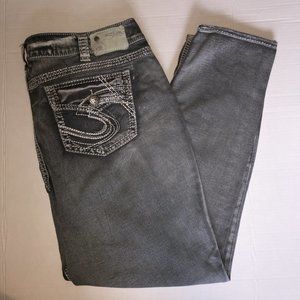 Silver Suki Flap Skinny jeans